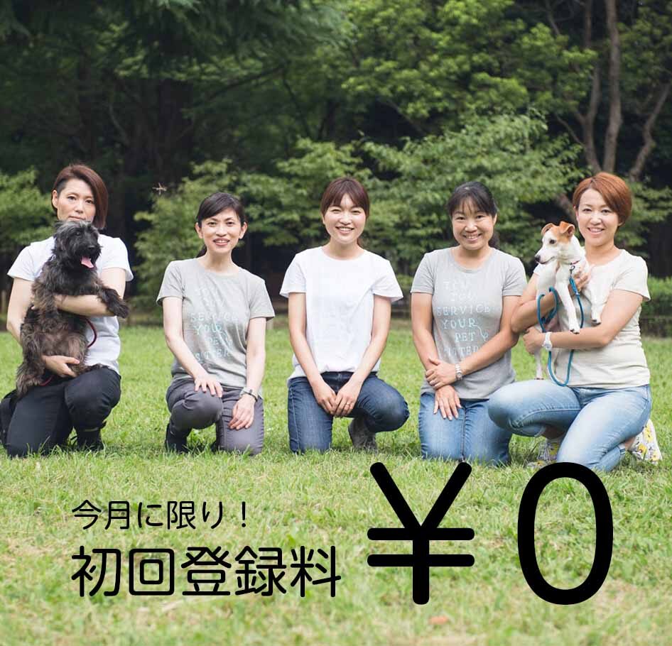 今月中に限り!初回初回登録料¥0